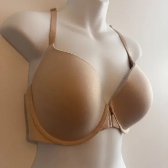 Victoria’s Secret Body By Victoria Nude Racerback Push-Up Bra | Size 36DD - Picture 3 of 10